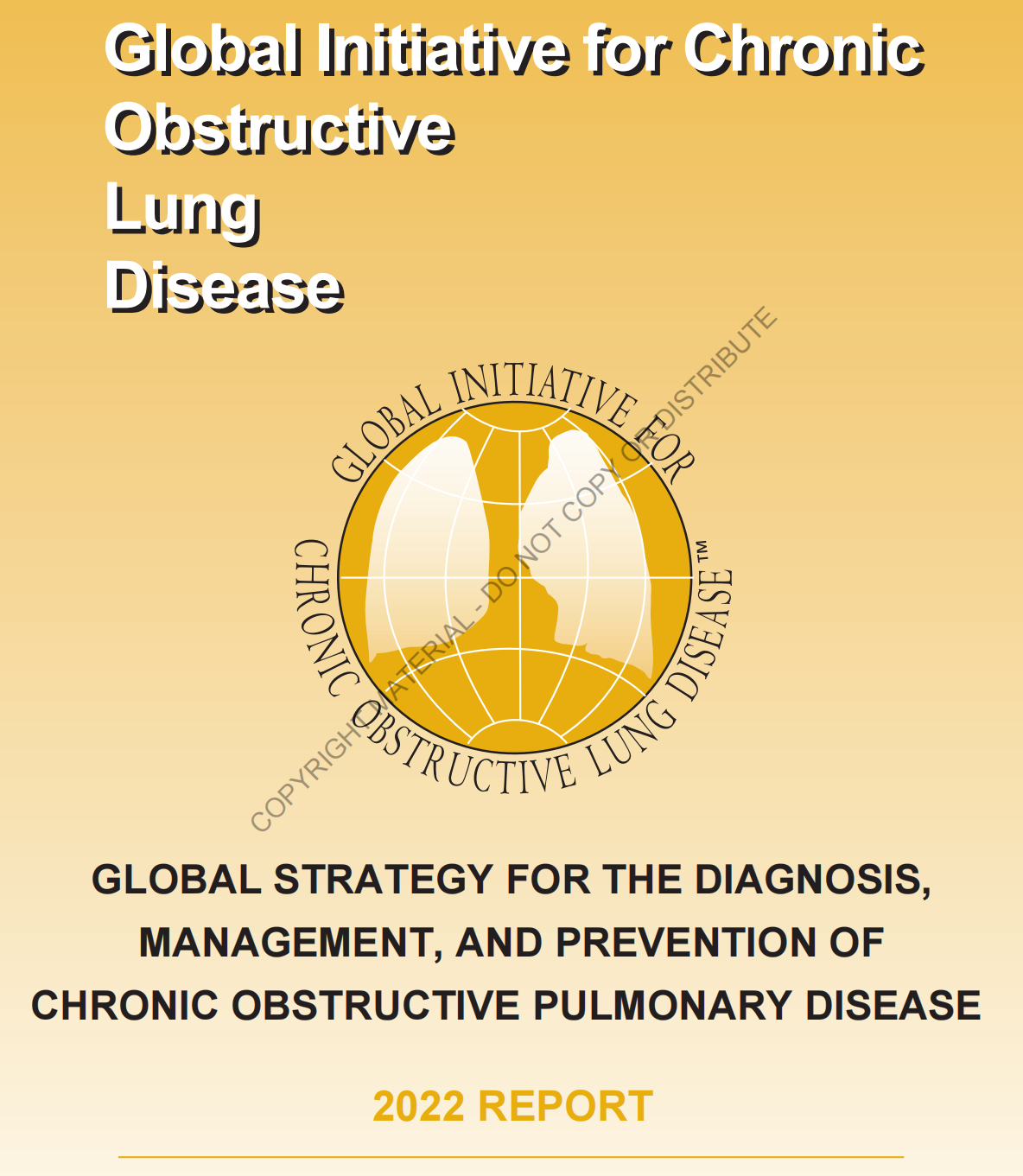 重磅！GOLD 2022版COPD 指南图文梳理